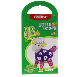Маса для лепки Paulinda Super Dough 3D FUN Овца  (PL-081288)