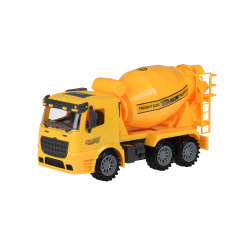 Машинка енерціонная Same Toy Truck Бетонозмішувач жовтий 98-612Ut-1 (98-612Ut-1)
