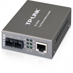 Медиаконвертер TP-LINK MC100CM 100Base-TX-100Base-FX, MM, 2km, SC (MC100CM)