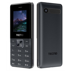 Мобильный телефон Tecno T301 Dual SIM Black (4895180743320)