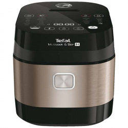 Мультиварка Tefal Multicook & Stir IH RK905A32, 5 л, 20 программ, черный/бронзовый