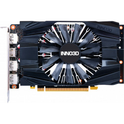 Видеокарта INNO3D nVidia GTX 1660 Super GPU: 1785MHz MEM: 6G GDDR6 14.0Gbps 3xDP+HDMI Inno3D GTX 1660SUPER Compact (N166S1-06D6-