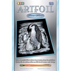 Набор для творчества Sequin Art ARTFOIL SILVER Пингвин  (SA0609)