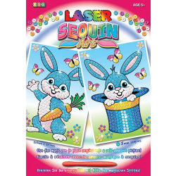 Набір для творчості Sequin Art LASER Кролики SA1320 (SA1320)