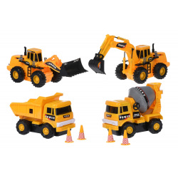 Набір машинок Same Toy Truck Series Будівельна техніка  (R1805Ut)