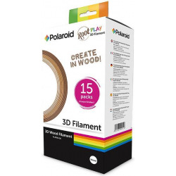 Набір нитки 1.75мм WOOD (дерево) для ручки 3D Polaroid (15*5m) (PL-2501-00)