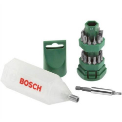 Набор бит Bosch 24 шт + Магнитный держатель (2.607.019.503)
