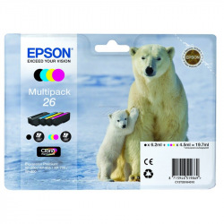 Картридж для Epson Expression Premium XP-605 EPSON  B/C/M/Y C13T26164010
