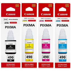 Чорнило для Canon PIXMA G2411 CANON GI-490  B/C/M/Y 137мл/3x70мл SET490C