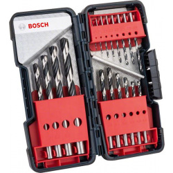 Набор сверл по металлу Bosch HSS PointTeQ ToughBox 18 шт. (2.608.577.350)