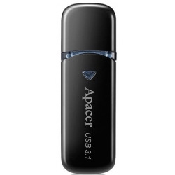 Флешка USB Apacer 64GB USB 3.1 AH355 Black (AP64GAH355B-1)