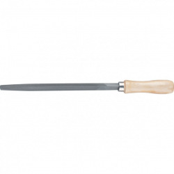 Напилок тригранний 200 мм, дерев’яна ручка,  СИБРТЕХ (MIRI16026)