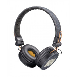 Навушники Trust Fyber On-Ear Mic Dark Denim (22643)