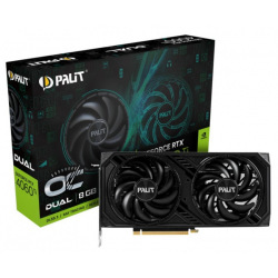 Відеокарта NVIDIA RTX4060 TI DUAL OC 8GB GDDR6 128bit 3-DP HDMI RTX4060Ti DUAL OC 8GB GDDR6 (NE6406TT19P1-1060D)