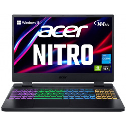 Ноутбук Acer Nitro 5 AN515-58 15.6FHD IPS 144Hz/Intel i7-12700H/16/512F/NVD3060-6/Lin/Black (NH.QFMEU.008)