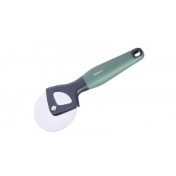 Нож Ardesto для пиццы Gemini, серый/зеленый, нерж. сталь, пластик с софт тач (AR2112PG)