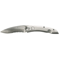 Нож Topex универсальный, Лезвия 80 мм, пружинный (98Z110)