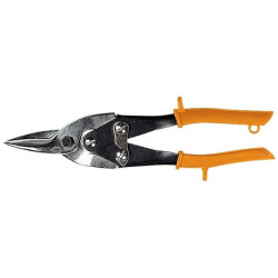 Ножиці по металу 250 мм, прямий різ, обливні ручки,  SPARTA (MIRI783155)
