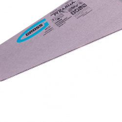 Ножівка для  ламінатy "PIRANHA" 360 мм, 15-16 TPI,  гартований зуб - 2D, пластикова рукоятка,  GROSS (MIRI24121)