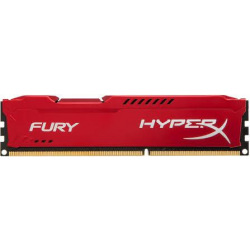 Оперативна пам’ять для ПК HyperX DDR3 1866 4GB 1.5V HyperX Fury Red (HX318C10FR/4)