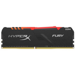 Оперативная память для ПК Kingston DDR4 3000 8GB HyperX Fury RGB (HX430C15FB3A/8)