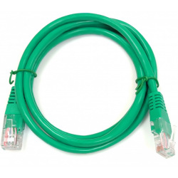 Патч-корд RJ45, UTP 5e, 0.5m, LSZH, зелений PCD-01000-0J (PCD-01000-0J)