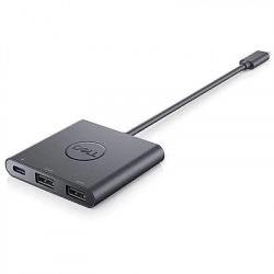Перехідник Dell USB-C to Dual USB-A with Power Deliver (470-AEGX)
