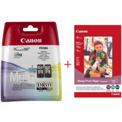 Картридж для Canon PIXMA MP235 CANON  Black/Color PG-510/CL-511+Paper