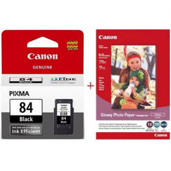 Картридж Canon PG-84 + Canon Glossy 170г/м кв, GP-501 4"х 6", 10л (PG-84+Paper) для Canon 84 PG-84BK 8592B001