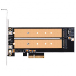 Плата-адаптер PCIe x4 для SSD m.2 NVMe (SST-ECM22)