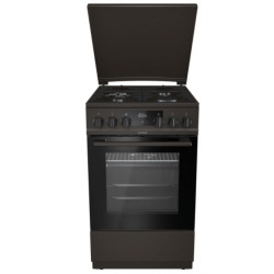 Плита Gorenje K5351BRF/комбиниров/50х60/духовка-70 л/чугун.реш./сенсорн.программатор/гриль/коричнев (K5351BRF)