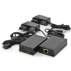 Подовжувач DIGITUS HDMI через CAT 5/IP з функцією ІЧ (DS-55120)