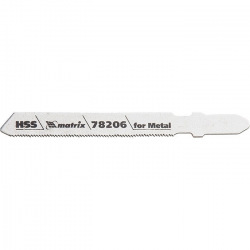 Полотна для електролобзика по металу T118G, 50 х 0.8 мм, HSS, 3 шт,  MTX PROFESSIONAL (MIRI782069)