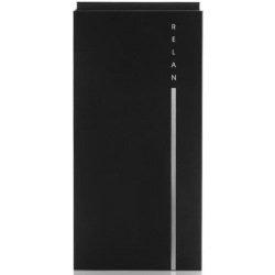 Power Bank - Повербанк Remax Relan 10000mAh 2USB-2A with 2in1 black (RPP-65-BLACK)