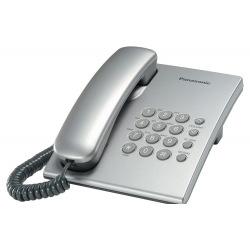 Телефон Panasonic дротовий  KX-TS2350UAS Silver (KX-TS2350UAS)