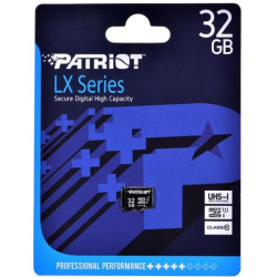 Карта пам’яті Patriot VX Series 32GB Micro SDHC V3 0 Class 10 Memory Card - UHS-I U3 4K UHD Memory Ca PSF32GVX31MCH (PSF32GVX31M