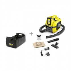 Порохотяг Karcher мішковий WD 1 Compact Battery Set + органайзер (9.611-310.0)