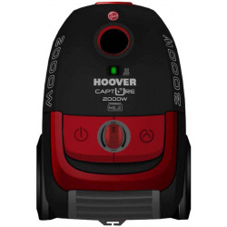 Пилосос з мiшком Hoover TCP2010 019 2000вт/300ВT/ 32 Кпа/2.3л/Hepa/регул.потужн./Червоний-чорний (TCP2010019)