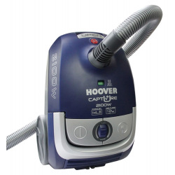 Пилосос з мiшком Hoover TCP2120 019 2100вт/310ВT/2 .3л/Hepa/турбощiтка/регул.потужн./Синiй-металiк (TCP2120019)