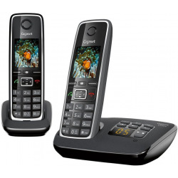 Радіотелефон Siemens DECT Gigaset C530A DUO Black (L36852H2532S301)