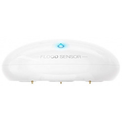 Розумний датчик протікання води Fibaro Flood Sensor, Z-Wave, 3V CR123A, 12-24V DC, білий (FGFS-101_ZW5)
