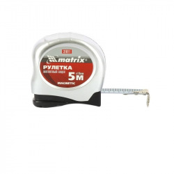 Рулетка Magnetic 5 м х 19 мм, магнітний зачіп,  MTX (MIRI310119)