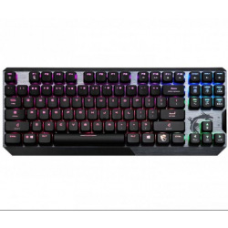 Геймерская клавиатура MSI VIGOR GK50 LOW PROFILE TKL UA S11-04UA210-GA7 (S11-04UA210-GA7)