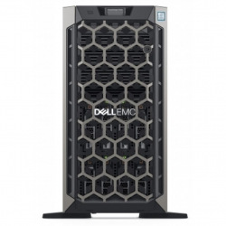 Сервер Dell EMC T340, 8LFF HP, E-2134, 2x16GB, PERC H730P no HDD, iDRAC9Ent, RPS 495W, 3Yr NBD, Twr (210-T340-2134)