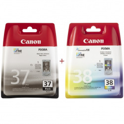 Комплект струминних картриджів Canon PG-37/CL-38 Black/Color (Set37) для Canon 38 CL-38 2146B005