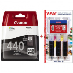 Картридж для Canon PIXMA MX394 CANON  Black Set440-inkB