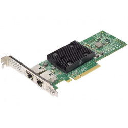 Сетевая карта Dell EMC Broadcom 57416 Dual Port 10Gb Base-T PCIe Adapter Full Height kit (540-BBUO)