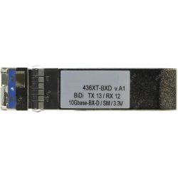 SFP+Трансiвер D-Link 436XT-BXD/40KM 1x10GBaseLR SM WDM 40km, LC (436XT-BXD/40KM)