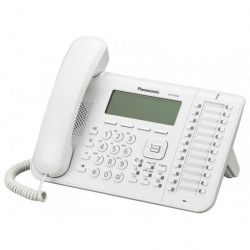 Системний телефон Panasonic KX-DT546RU White (цифровий) для АТС Panasonic (KX-DT546RU)
