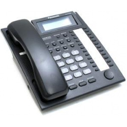 Системный телефон Panasonic KX-T7735UA-B Black (аналоговый) для АТС Panasonic KX-TE/TDA (KX-T7735UA-B)